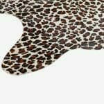 Brown Cowhide Rug Extra Large Size 240 x 230 cm Collection Brindle Close Up Photo 1 2 SKUHR00 RNRN49 XC2