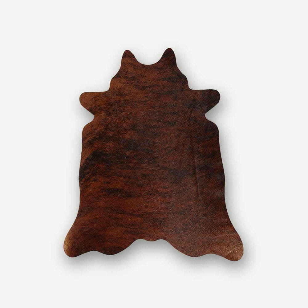 Cowhide Brindle Brown aerial photo 7 SKU HR00 RNRN20 PC7