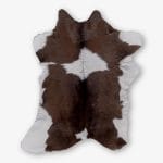 Cowhide Calf Hide Classic Dark Brown Size 112 x 83 cm Aerial Photo 1 1 SKUH#01 CCRN88 M3