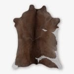 Cowhide Calf Hide Solid Dark Brown Size 92 x 69 cm Aerial Photo 1 1 SKUH#01 RNRN84 6