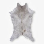 Cowhide Calf Hide Solid Grey Size 89 x 60 cm Aerial Photo 1 1 SKUH#01 RNVW83 3