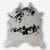 Black and White Cowhide Rug Large 227 x 209 cm