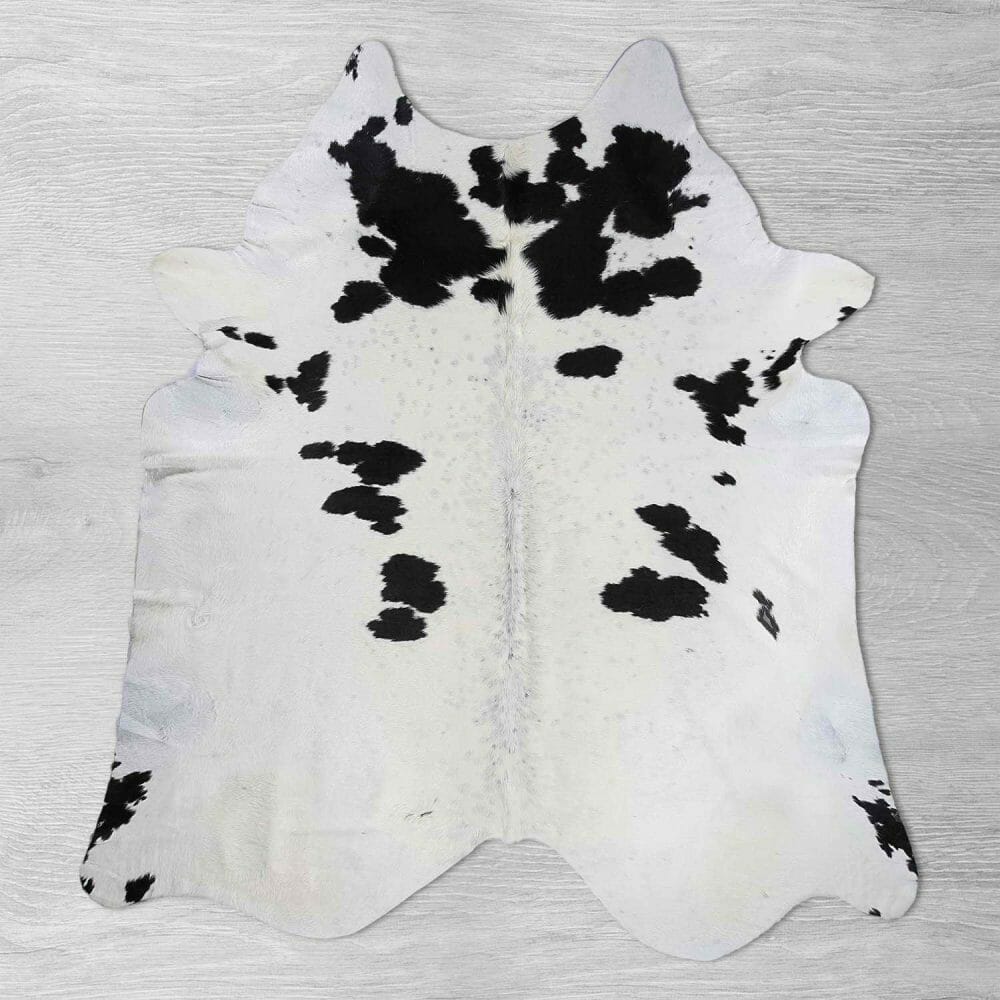 Cowhide Classic Black and White aerial photo 5 SKU HR00 KAKW22 AM6