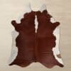 Cowhide Classic Brown aerial photo 6 SKU HR00 KARN24 AC3