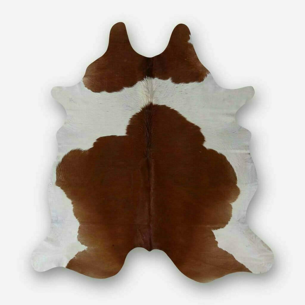 Classic Tan Cowhide Rug 208 X 201 Cm Bagé Home