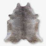 Cowhide Cowhide Rug Brindle Beige Size 195 x 205 cm Aerial Photo 1 1 SKUH301 YK65 0 1