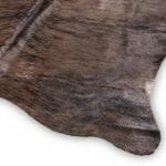 Brown Cowhide Rug Extra Large Size 240 x 230 cm Collection Brindle Close Up Photo 1 2 SKUHR00 RNRN49 XC2