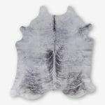 Cowhide Cowhide Rug Brindle White Size 224 x 221 cm Aerial Photo 1 1 SKUH601 77 M3 1