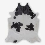 Cowhide Cowhide Rug Classic Black and White Size 252 x 220 cm Aerial Photo 1 1 SKUHR01 KAKW78 XC2 1