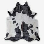 Cowhide Cowhide Rug Classic Black and White Size 256 x 226 cm Aerial Photo 1 1 SKUHR01 KAKW29 XX2 1