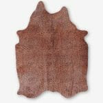 Cowhide Cowhide Rug Leopard Tan Redish Size 223 x 169 cm Aerial Photo 1 1 SKUHR01 EPCA32 AC5 1