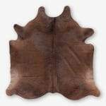 Cowhide Cowhide Rug Solid Brown Size 200 x 202 cm Aerial Photo 1 1 SKUHR01 CCRN69 PC0 1