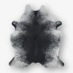 Cowhide Cowhide Rug Speckled Black and White Size 221 x 196 cm Aerial Photo 1 1 SKUH903 KAKB13 M7.jpg