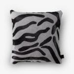 Cowhide Cushion Single Panel Black and White Size 50 x 50 cm Aerial Photo 1 1 SKUH#01 PKKB89 2