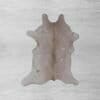 Cowhide Solid Beige and Sand aerial photo 5 SKU HA01 WZEA01 PC6
