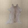 Cowhide Solid Beige and Sand aerial photo 7 SKU HA01 WZEA01 PC6