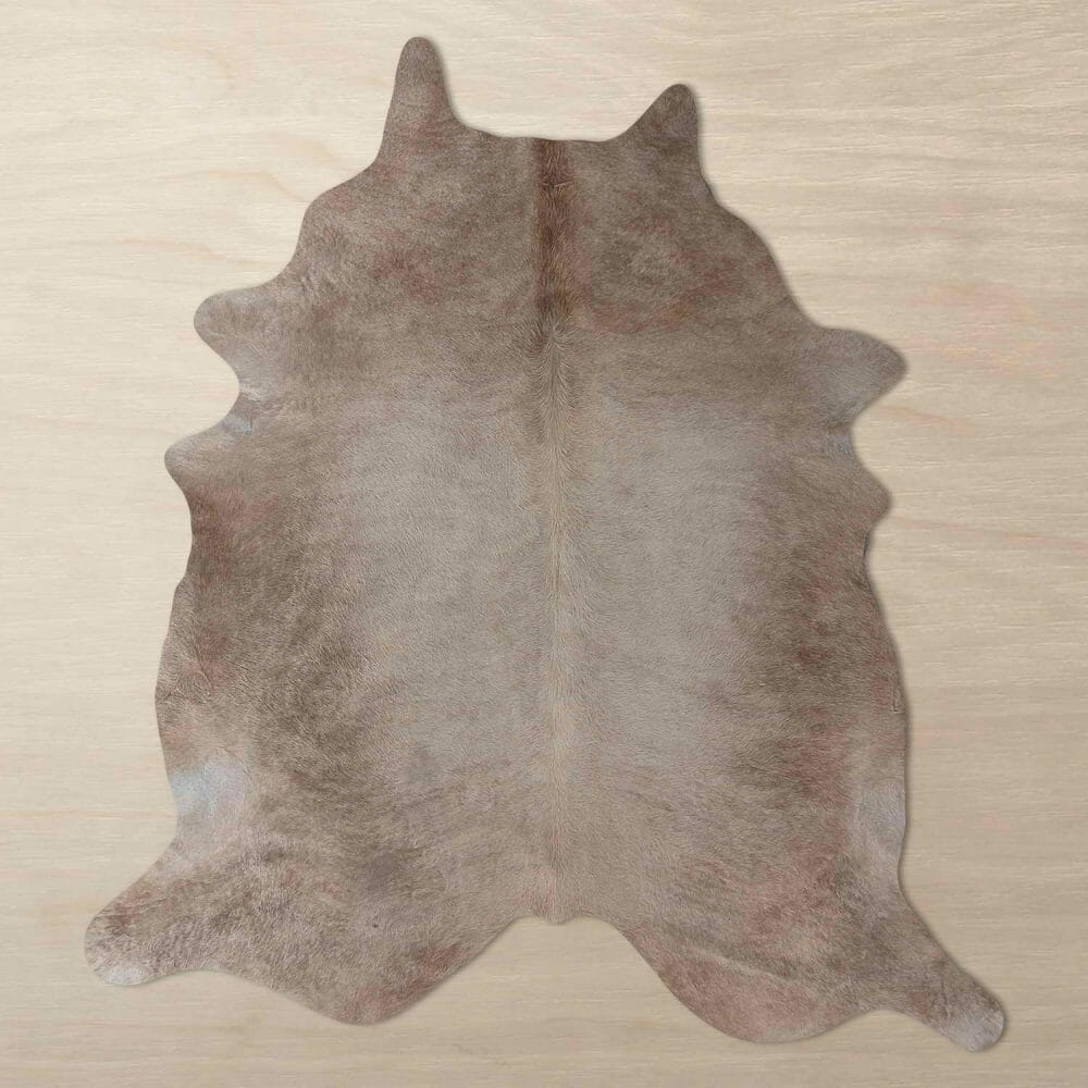 Cowhide Solid Beige and Sand aerial photo 8 SKU HA01 WZEA10 AM0