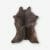 Dark Brown Calf Hide Small Size 89 x 70 cm Collection Solid Aerial Photo 1 1 SKUZR00 CCKB70 PC7