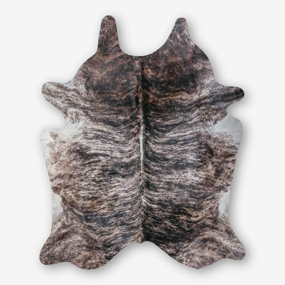 Grey Cowhide Rug Extra Large 2 X 2 Cm Bagé Home